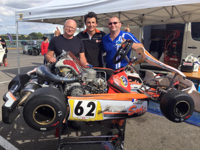 Hubert Petit s'impose en KZ2 Hubert Petit s'impose en KZ2