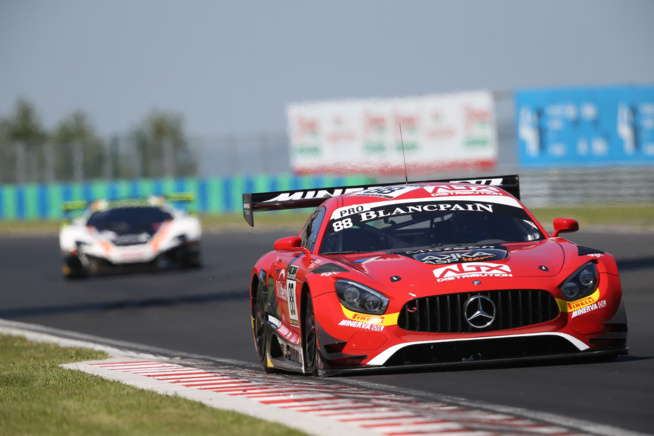 Une Mercedes AMG-GT3 bien exploitée par le team (Photo : O.Beroud/VSA - SRO)