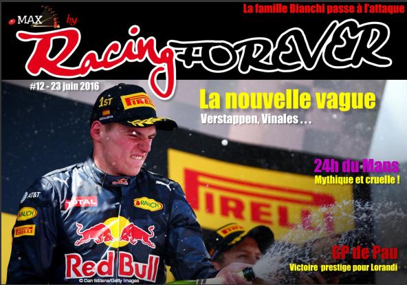 Max Verstappen en Une Max Verstappen en Une