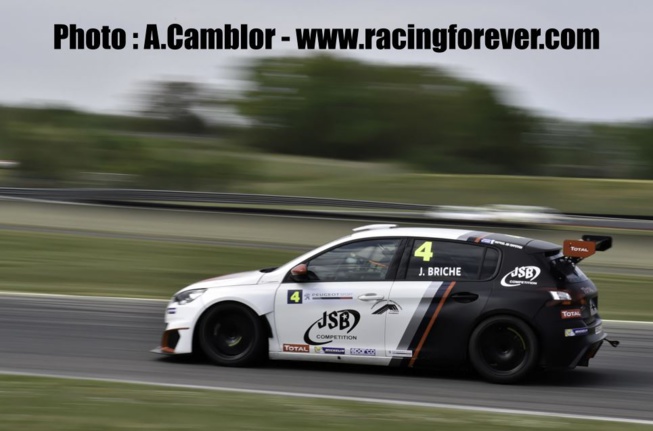 Julien Briché a bien maîtrisé sa 308 racing cup Julien Briché a bien maîtrisé sa 308 racing cup