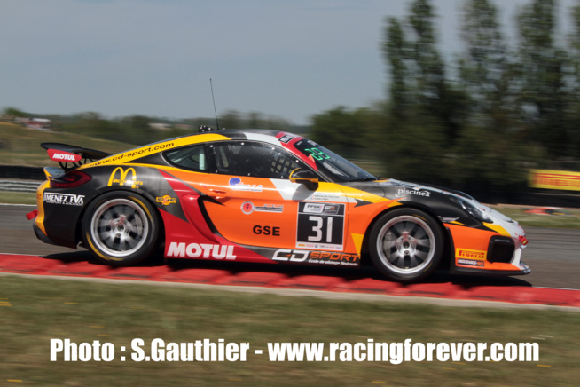 La Porsche des 2 pilotes du CD Sport La Porsche des 2 pilotes du CD Sport