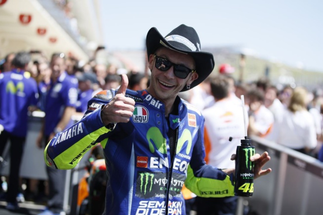 Valentino Rossi, leader du championnat (Photo Yamaha) Valentino Rossi, leader du championnat (Photo Yamaha)