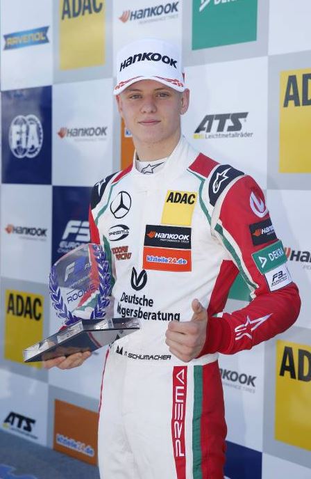 1er podium pour Mick Schumacher
