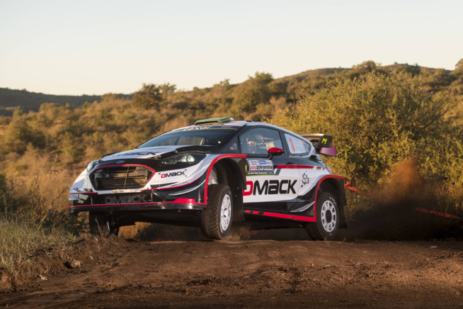 Elfyn Evans à l'attaque et proche de la victoire ( Photo : J.Ree/Redbull Content Pool)