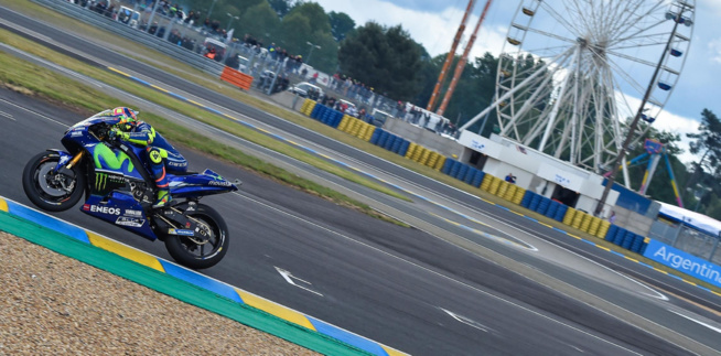 Fait rare Valentino Rossi a chuté Fait rare Valentino Rossi a chuté