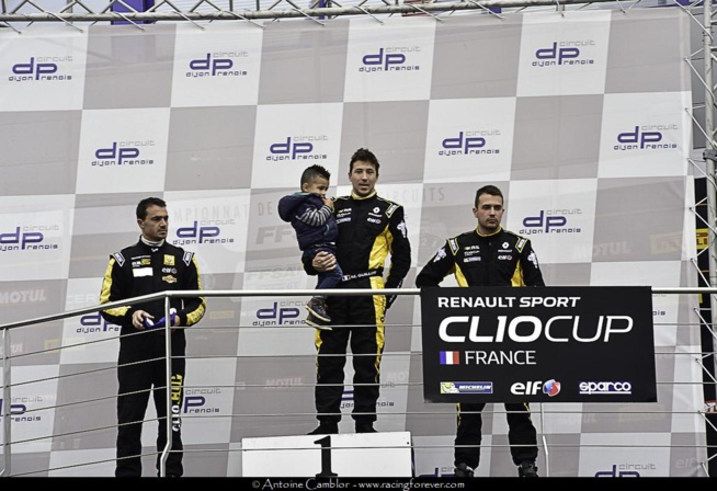 Même podium qu'en course 1 pour la 2e manche de Dijon Même podium qu'en course 1 pour la 2e manche de Dijon