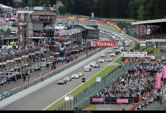 La grande épreuve du GT3 est en Belgique
