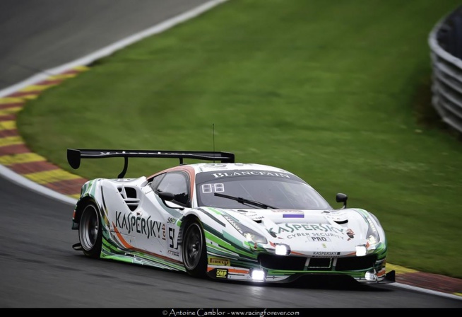 Une Ferrari en pole pour les 24h de Spa-Francorchamps Une Ferrari en pole pour les 24h de Spa-Francorchamps