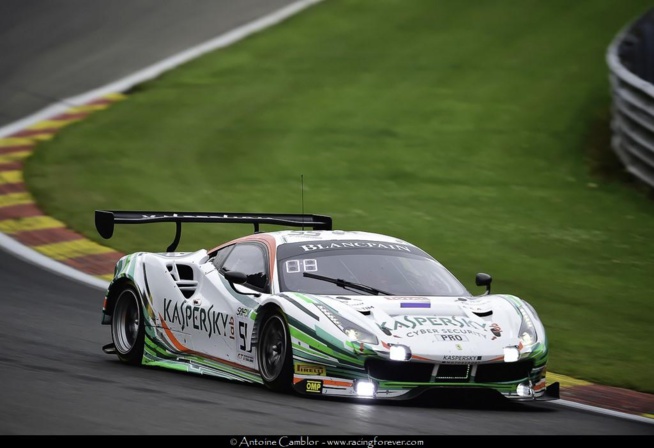 Une Ferrari en pole pour les 24h de Spa-Francorchamps