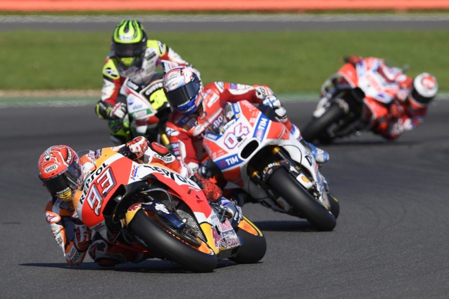 Marquez perd de gros points à Silverstone Marquez perd de gros points à Silverstone