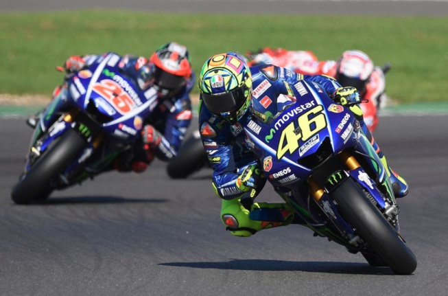 Après une belle course à Silverstone, c'est la cata pour Rossi ! Après une belle course à Silverstone, c'est la cata pour Rossi !