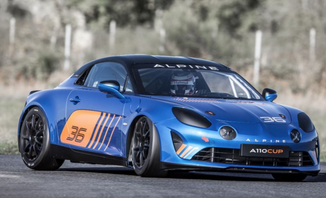 Alpine A110 Cup (Photos DPPI / JM LE MEUR) Alpine A110 Cup (Photos DPPI / JM LE MEUR)