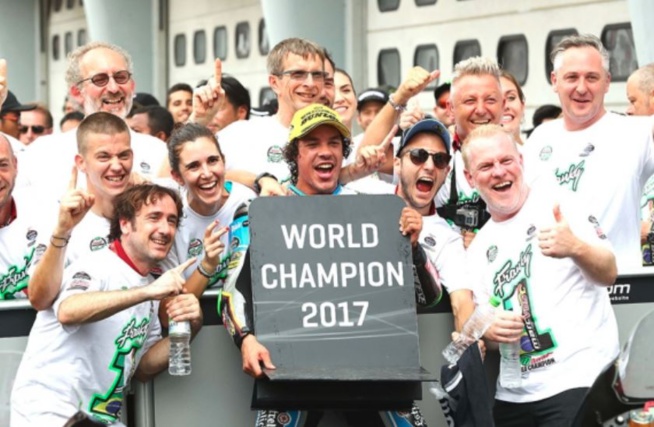 Un titre bien mérité pour Franco Morbidelli Un titre bien mérité pour Franco Morbidelli