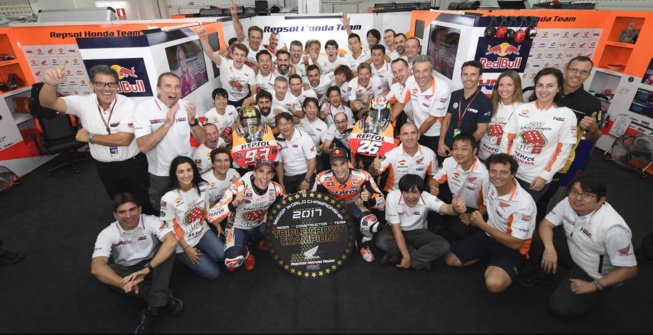 Honda a tout raflé ! (Photo Honda pro racing) Honda a tout raflé ! (Photo Honda pro racing)