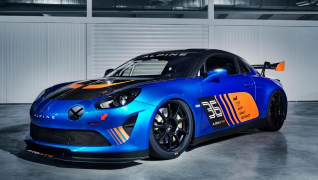 Alpine sort une nouvelle version GT4 de sa A110 (Photo : Yannick BROSSARD) Alpine sort une nouvelle version GT4 de sa A110 (Photo : Yannick BROSSARD)