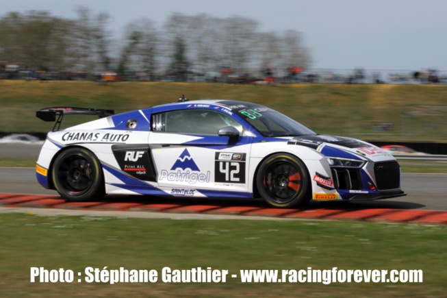 Fabien Michal avait réalisé le meilleur chrono sur l'Audi R8 de Saint Eloc Fabien Michal avait réalisé le meilleur chrono sur l'Audi R8 de Saint Eloc