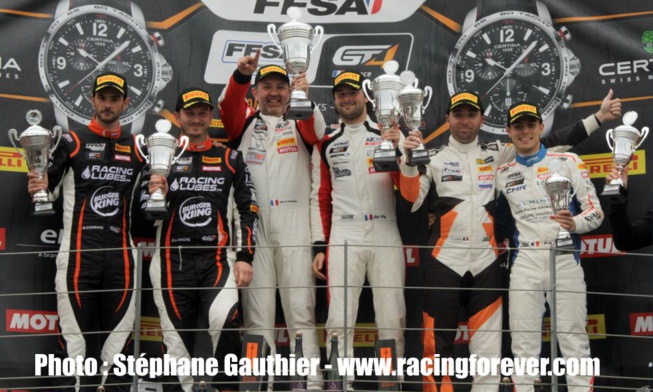 Le podium Pro-Am