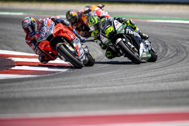 Dovizioso ne s'est pas battu pour la victoire à Austin (Photo Honda pro racing)