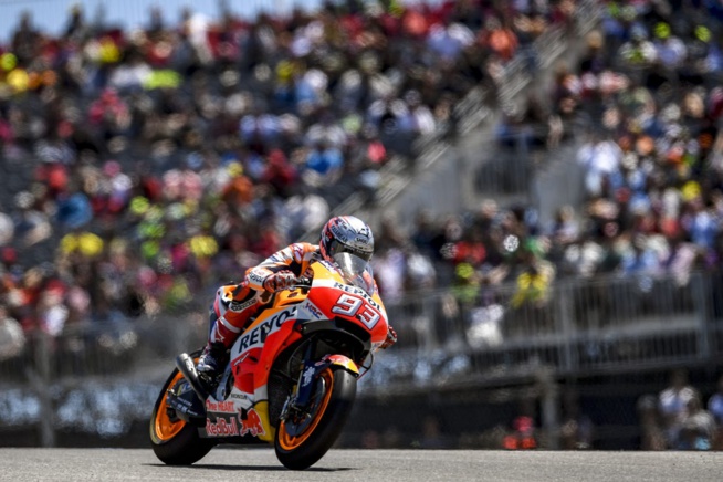 Marc Marquez fait encore gagner Honda en Moto Gp (Photo Honda pro Racing)