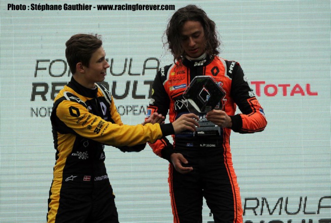 Christian Lundgaard aurait bien voulu échanger sa place en course 1 Christian Lundgaard aurait bien voulu échanger sa place en course 1