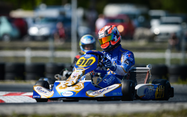 Pierre Loubère à Salbris (Photo CIK-FIA/KSP.)