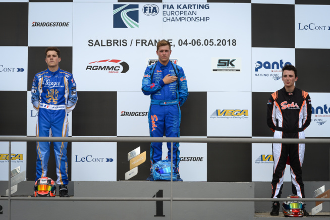 Le podium (Photo Cik FIA/KSP) Le podium (Photo Cik FIA/KSP)