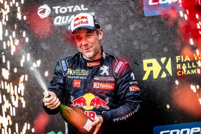 Loeb de nouveau sur le podium (Photo Peugeot Sport) Loeb de nouveau sur le podium (Photo Peugeot Sport)