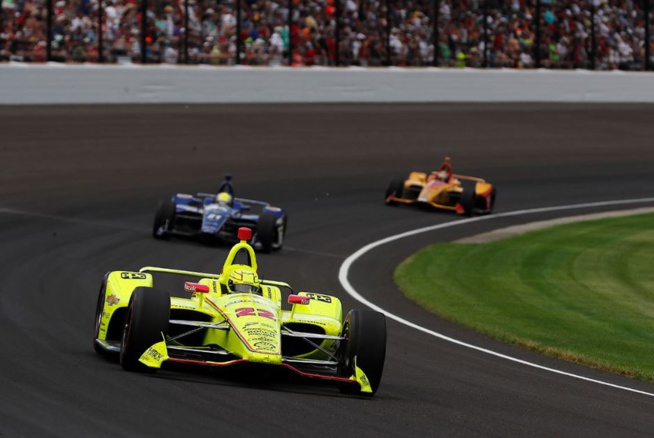 Pas de victoire pour Pagenaud mais un bon résultat (Photo Penske/Indycar) Pas de victoire pour Pagenaud mais un bon résultat (Photo Penske/Indycar)