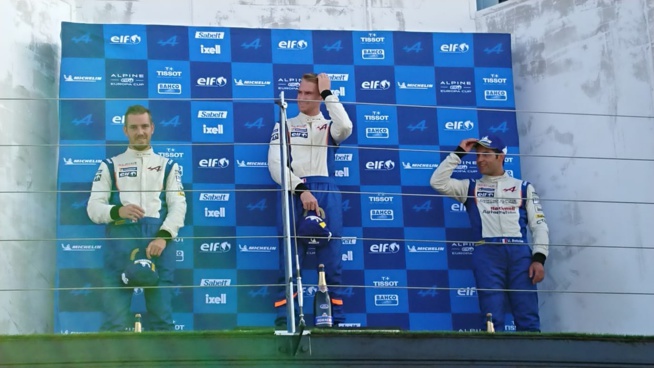 Gaël est déjà sur le podium de son nouveau championnat Gaël est déjà sur le podium de son nouveau championnat