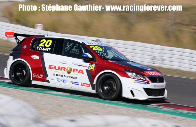 Teddy Clairet garde l'avantage en 308 racing cup