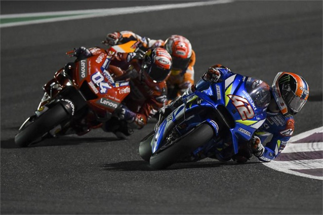 Suzuki et Rins ont mené la course Suzuki et Rins ont mené la course