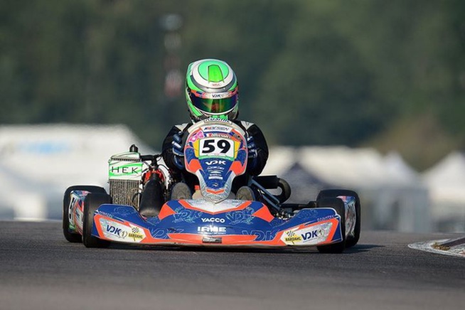 Kart : Axel Gouesmel déjà sur le podium Kart : Axel Gouesmel déjà sur le podium