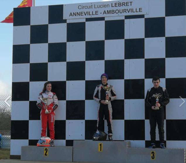 Kart : Axel Gouesmel déjà sur le podium