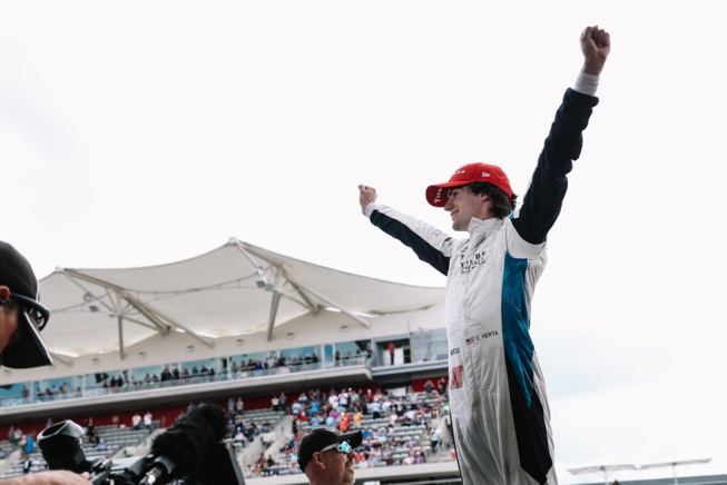 Colton Herta rentre dans la légende Indycar Colton Herta rentre dans la légende Indycar