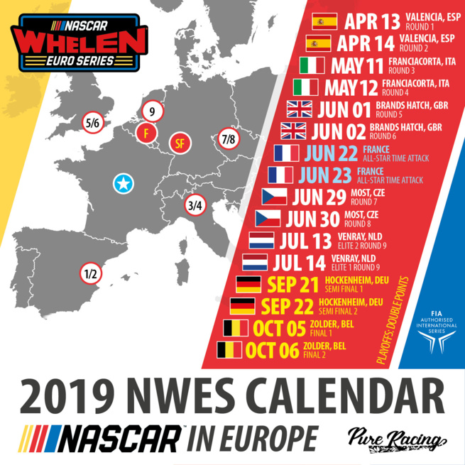 Nascar Whelen Euro Series : Complet ! Nascar Whelen Euro Series : Complet !