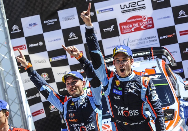 Une victoire chanceuse pour Neuville/Gilsoul ( Photo @World / Red Bull Content Pool) Une victoire chanceuse pour Neuville/Gilsoul ( Photo @World / Red Bull Content Pool)