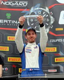 Premier podium à Nogaro