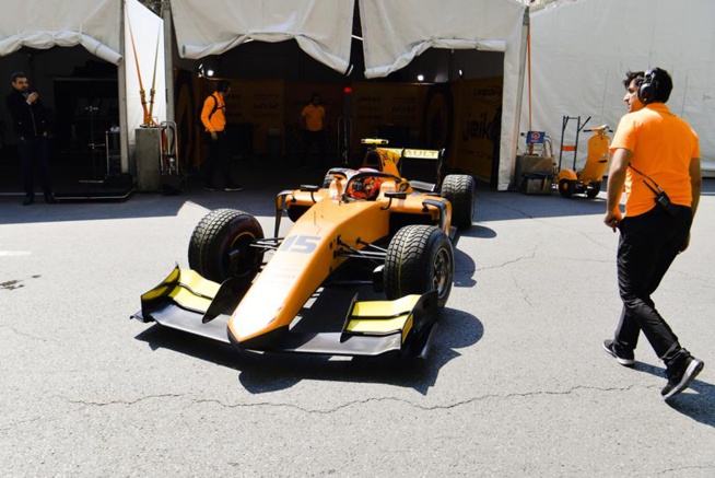 F2 : Baku, course 1 F2 : Baku, course 1