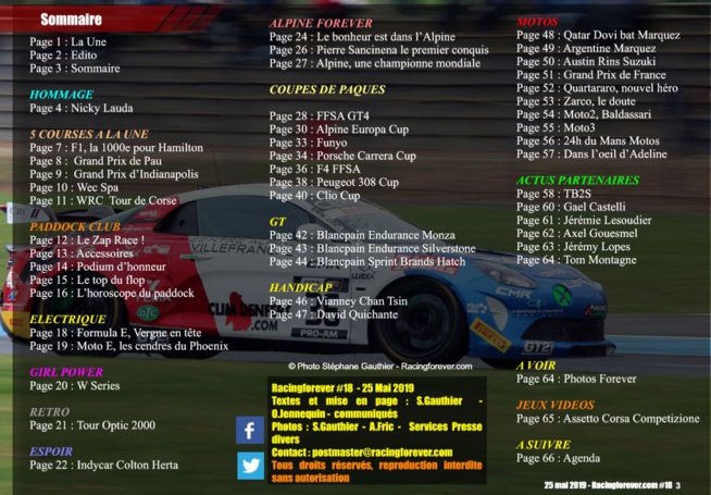 Le sommaire Le sommaire