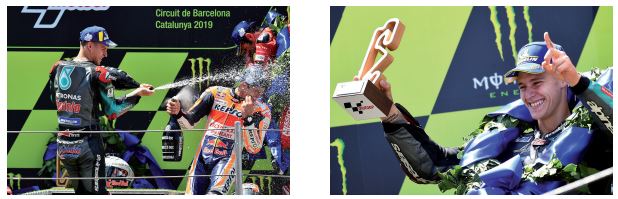 MotoGp : Marquez vainqueur en Catalogne, Quartararo 2e MotoGp : Marquez vainqueur en Catalogne, Quartararo 2e