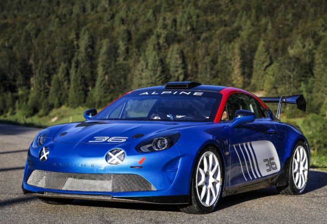 La version rallye de l'Alpine A110 La version rallye de l'Alpine A110