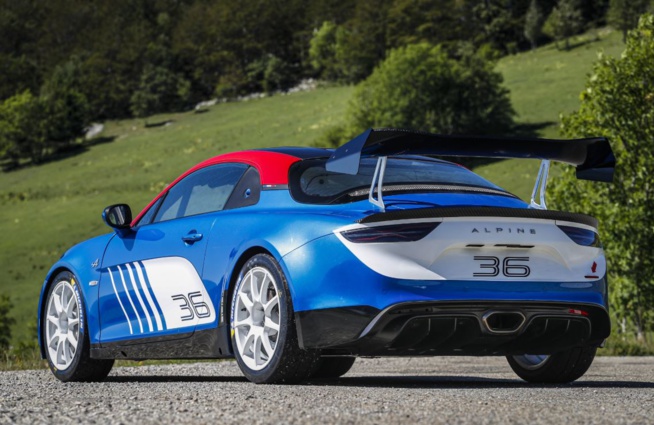 L’Alpine A110 Rally prête à entrer en scène L’Alpine A110 Rally prête à entrer en scène