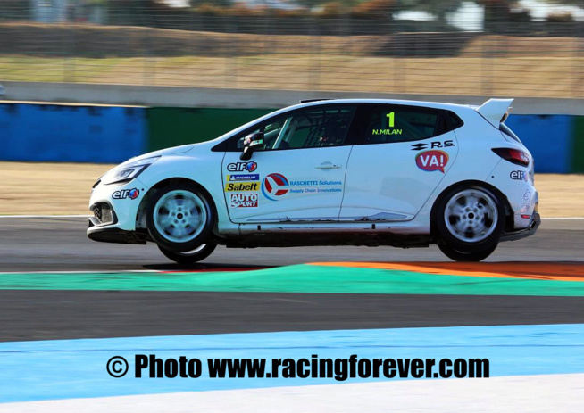 Nicolas Milan à l'aise à Magny-cours