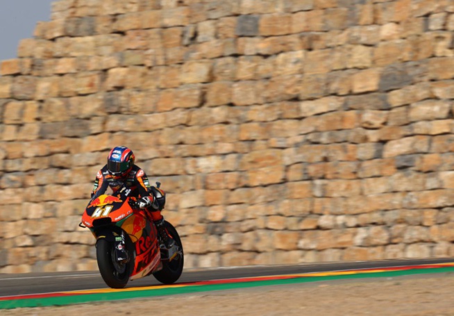 Brad Binder à Aragon (Photo Gold & Goose) Brad Binder à Aragon (Photo Gold & Goose)