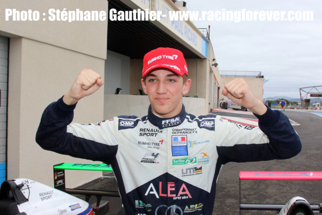 Hadrien David champion de France FFSA F4