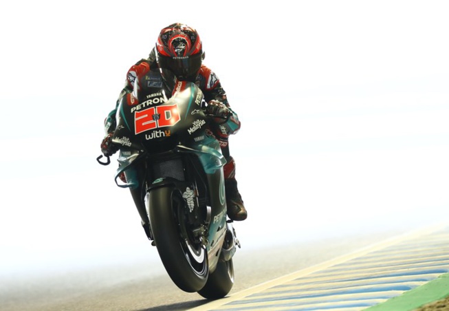 Fabio encore une fois flamboyant et meilleur rookie (photo Yamaha) Fabio encore une fois flamboyant et meilleur rookie (photo Yamaha)