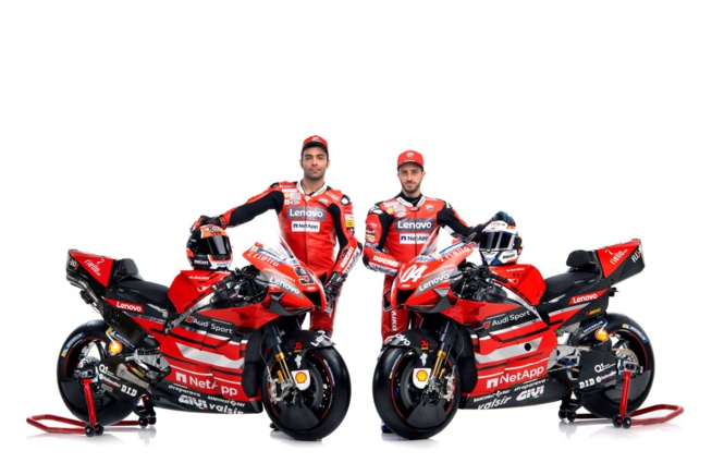 Les rouges sont d'attaques ! (Photo Ducati) Les rouges sont d'attaques ! (Photo Ducati)