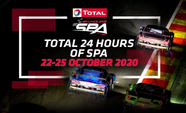 GT : Les 24 heures de Spa en octobre