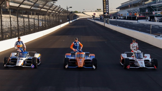 Un Andretti en pole © Indycar Un Andretti en pole © Indycar