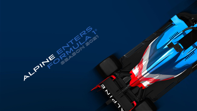 La couleur bleue de retour ? – © Alpine F1 Team La couleur bleue de retour ? – © Alpine F1 Team